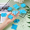 10Pcs 10 Style DIY Dangle Earrings Silicone Molds DIY-CD0001-34-13