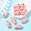 Handmade Porcelain Beads LS-PORC-WH0019-02B-2