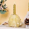 Natural Citrine Candle Holders PW-WG32462-04-1