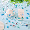 42Pcs 21 Styles Handmade Porcelain Beads PORC-TA0001-45-8