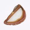 Natural Agate Pendants G-F428-A-07-2