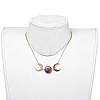 Pendant Necklaces NJEW-JN02655-01-3