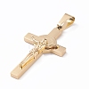 304 Stainless Steel Pendants STAS-N017-13G-2