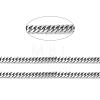 304 Stainless Steel Cuban Link Chains CHS-E018-13P-C-1