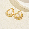 Brass Stud Earrings KY1239-5