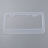 License Plate Frame Silicone Molds X-DIY-Z005-06-3