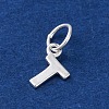 925 Sterling Silver Letter Charms LS-STER-C012-01S-T-2