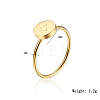 Stylish Stainless Steel Flat Round with Star Ring for Women's Daily Wear GH9687-3-1