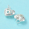 925 Sterling Silver Hollow Charms STER-E069-04S-2