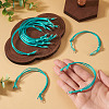 20Pcs Waxed Polyester Cord Bracelet Making AJEW-TAC00084-6