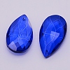 Transparent Glass Pendants GLAA-WH0022-40C-1