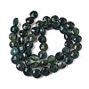 Natural Moss Agate Beads Strands G-C179-A53-03-3