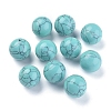 Synthetic Turquoise Beads G-L564-004-B02-1