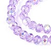 Transparent Glass Beads Strands EGLA-N016-6mm-03-3