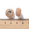 AB Color Resin Rose Flower European Beads RESI-M001-05-4