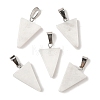 Natural White Jade Pendants G-B127-04P-05-2