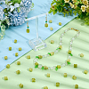 150Pcs Opaque Resin Imitation Shell Beads RESI-PH0002-77A-4