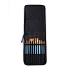 Wooden Paint Brushes Pens Sets AJEW-L083-04-3