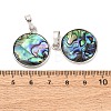 Abalone Shell/Paua Shell Pendants SSHEL-L008-04P-6