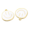 Alloy Enamel Pendants X-ENAM-D051-18G-01-3