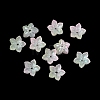 Dyed & Heated Glass Bead Caps GLAA-Z019-02D-1