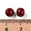 Opaque Solid Color Glass Beads GLAA-N007-6mm-A04-3