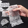 3 Bags 3 Style Polyamide Yarns Stretch Elastic Lace Trim OCOR-YS0001-07-4