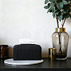 Crossed Textured Imitation Leather Tissue Boxes CON-WH0095-208B-4