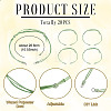 20Pcs Waxed Polyester Cord Bracelet Making AJEW-TAC00099-3
