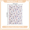 5Pcs 5 Colors Polymer Clay Earrings Water Transfer Paper DIY-HY0003-22B-2