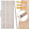 Black Walnut Wood Craft Sticks WH-WG85530-01-2