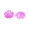 Transparent Plastic Bead Caps KY-Q005-02A-09-3