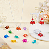 20Pcs 10 Colors Glass Enamel Beads LAMP-PA0001-44D-4