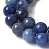 Natural Blue Aventurine(Dyed and Heated) Beads Strands G-U015-10MM-01-4