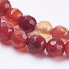 Natural Agate Beads Strands G-P365-01-4mm-3