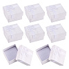 Square Paper Jewelry Gift Boxes with Bowknot CON-TAC0010-80E-2