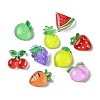 Translucent Resin Decoden Cabochons RESI-E039-16-1