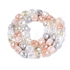 Electroplate Mixed Styles Glass Beads Strands EGLA-N022-13A-A04-2