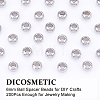DICOSMETIC 200Pcs 201 Stainless Steel Spacer Beads STAS-DC0015-02-5