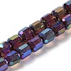 Electroplate Glass Beads X1-EGLA-D030-19E-1