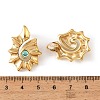 304 Stainless Steel Rhinestone Stud Earrings EJEW-Z173-05G-4