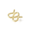 Brass M-Hook Clasps KK-CBA0DF0-14F-G-2