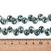 Transparent Glass Beads Strands GLAA-T006-14A-4