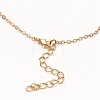 Star & Hamsa Hand Pendant Necklaces Sets NJEW-JN03137-03-6