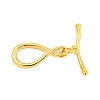 Brass Toggle Clasps KK-A223-05G-7