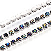 Iron & ABS Imitation Pearl Cup Chains CH-T007-01A-03-1
