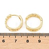 Brass Hoop Earrings EJEW-D348-23G-3