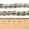 Electroplate Glass Beads Strands GLAA-G112-07J-4