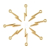 SHEGRACE Brass Lightning Bolt Charms XGR0168G-106G-1