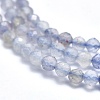 Natural Cordierite/Iolite/Dichroite Round Beads Strands G-M353-A18-2mm-3